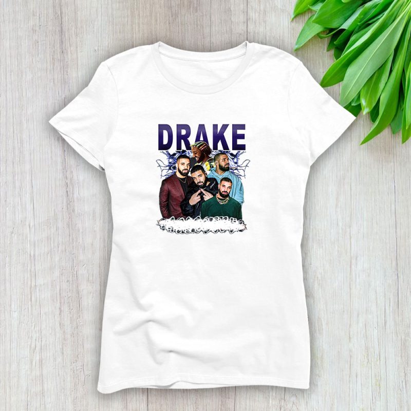 Drake Drizzy The 6 God Aubrey Ovo King Champagne Papi Lady T-Shirt Women Tee LTL8531