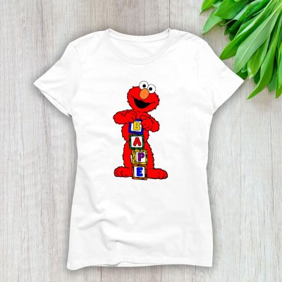 Elmo Sesame Street Bape Brand Lady Shirt Women Tee TLT5387