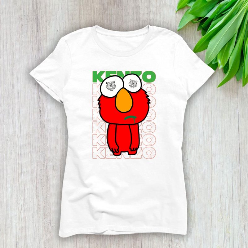 Elmo Sesame Street Kenzo Brand Lady Shirt Women Tee TLT5391