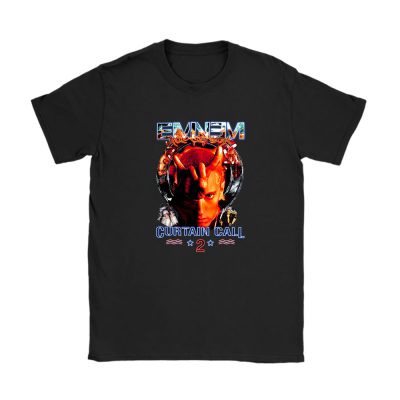 Eminem Curtain Call 2 Album Unisex T-Shirt Cotton Tee TAT8471