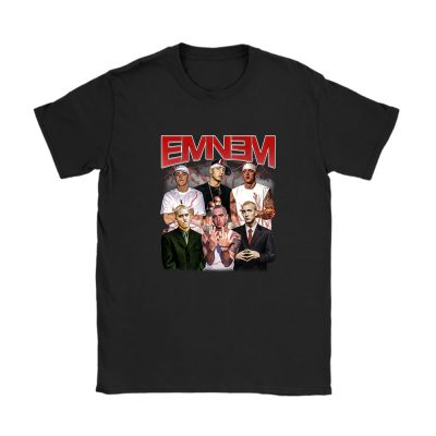 Eminem Slim Shady Marshall Mathers Mm Double M Unisex T-Shirt Cotton Tee TAT8466
