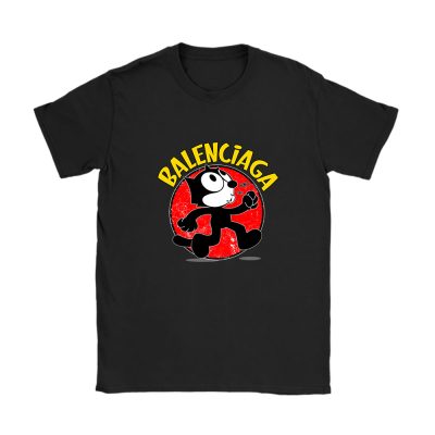 Felix The Cat Balenciaga Unisex T-Shirt Cotton Tee TAT7576