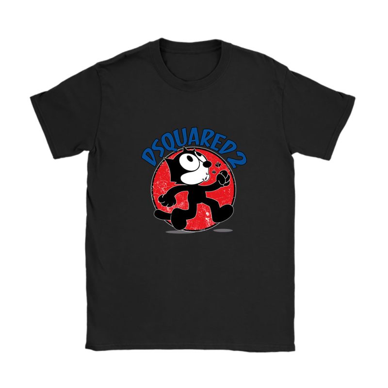 Felix The Cat Dsquared2 Unisex T-Shirt Cotton Tee TAT7577