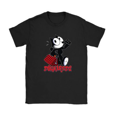 Felix The Cat Dsquared2 Unisex T-Shirt Cotton Tee TAT8164