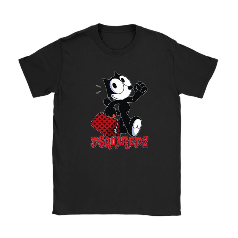 Felix The Cat Dsquared2 Unisex T-Shirt Cotton Tee TAT8164