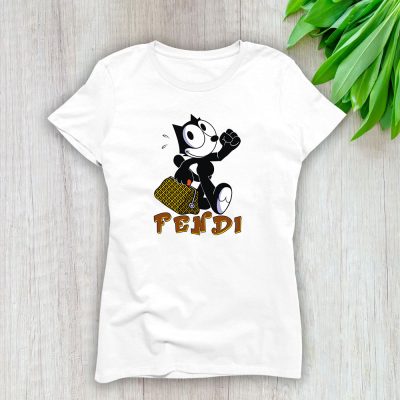 Felix The Cat Fendi Lady T-Shirt Women Tee LTL8167