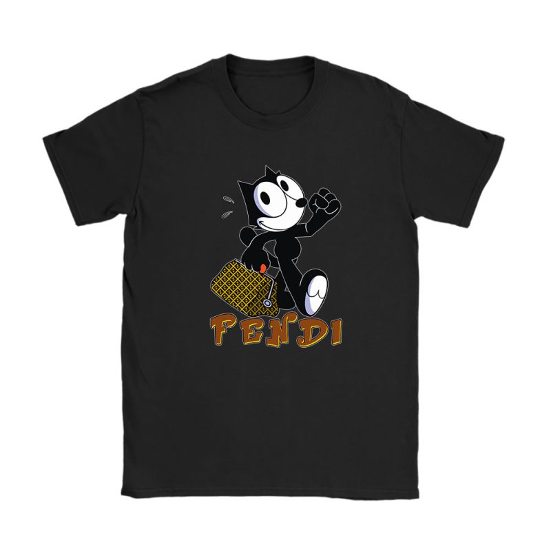 Felix The Cat Fendi Unisex T-Shirt Cotton Tee TAT8167