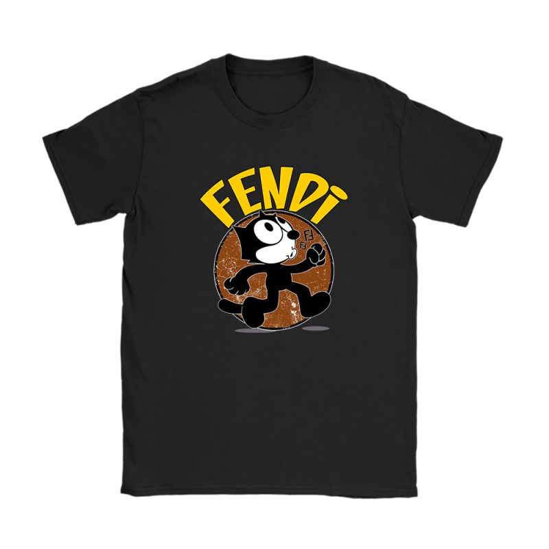 Felix The Cat Fendi Unisex T-Shirt Cotton Tee TAT8168