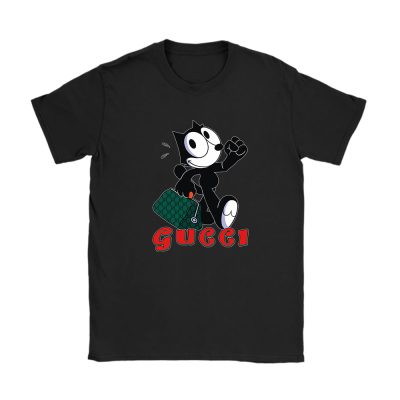 Felix The Cat Gucci Unisex T-Shirt Cotton Tee TAT8169