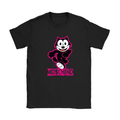 Felix The Cat Moschino Unisex T-Shirt Cotton Tee TAT8176