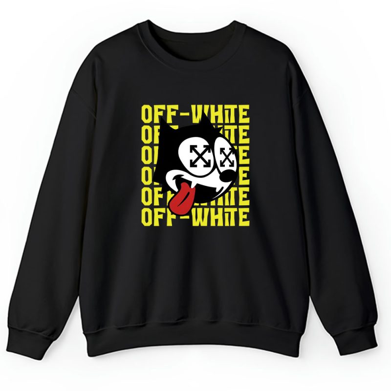 Felix The Cat Offwhite Unisex Sweatshirt TAS7039