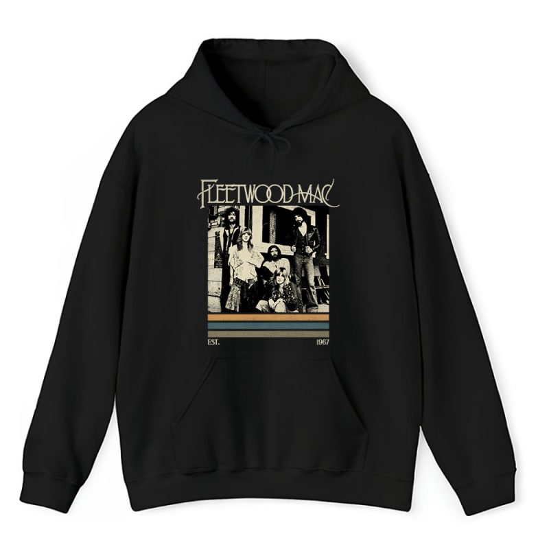 Fleetwood Mac The Mac The Britishamerican Rock Legends Unisex Hoodie TAH5628