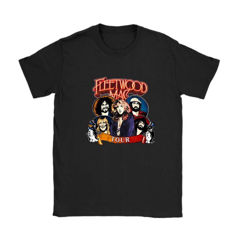 Fleetwood Mac The Mac The Britishamerican Rock Legends Unisex T-Shirt TAT5634