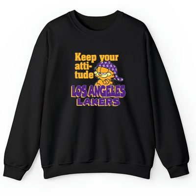 Garfield X Los Angeles Lakers Team X NBA X Basketball Unisex Sweatshirt TAS6797