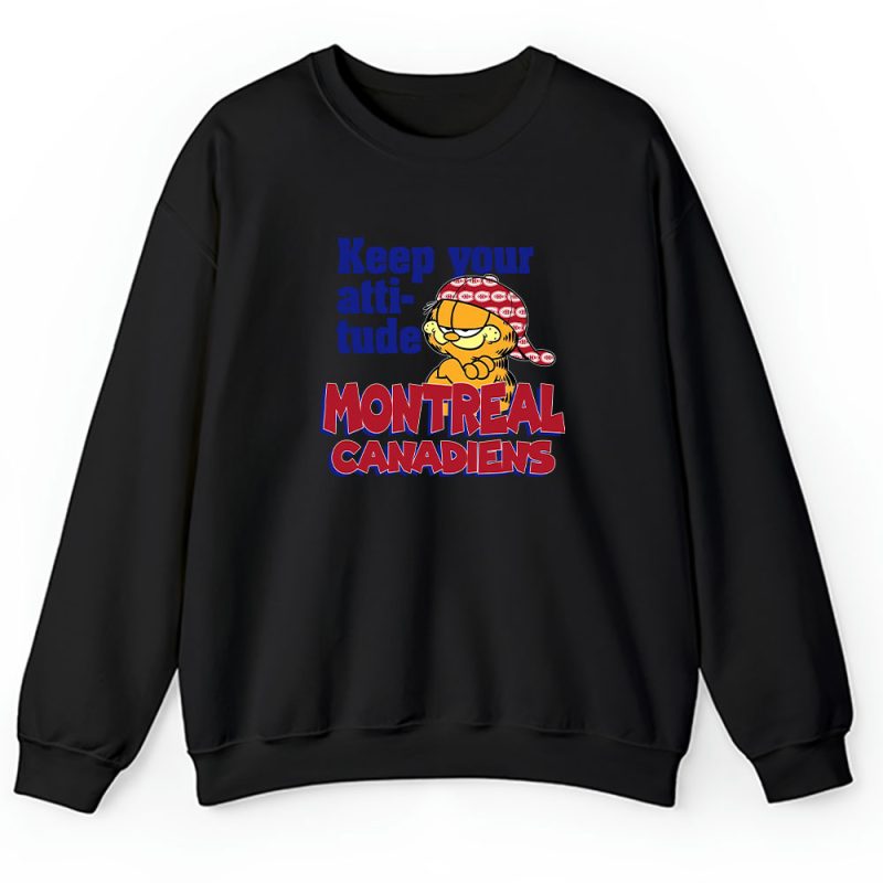 Garfield X Montreal Canadiens Team NHL Hockey Fan Unisex Sweatshirt TAS6805