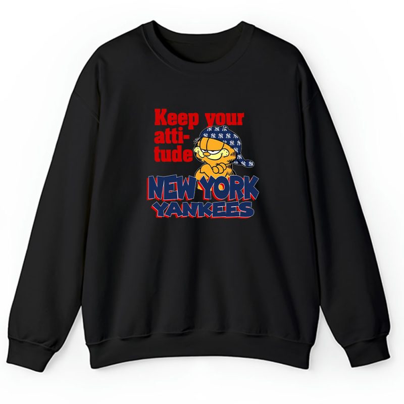 Garfield X New York Yankees Team X MLB X Baseball Fans Unisex Sweatshirt TAS6786