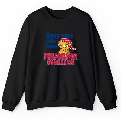 Garfield X Philadelphia Phillies Team X MLB X Baseball Fans Unisex Sweatshirt TAS6787