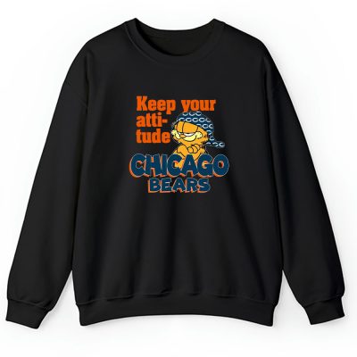 Garfiled X Chicago Bears Team NFL American Football Unisex Sweatshirt TAS6771
