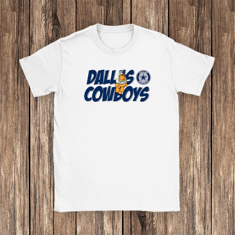 Garfiled X Dallas Cowboys Team X NFL X American Football Unisex T-Shirt TAT5727