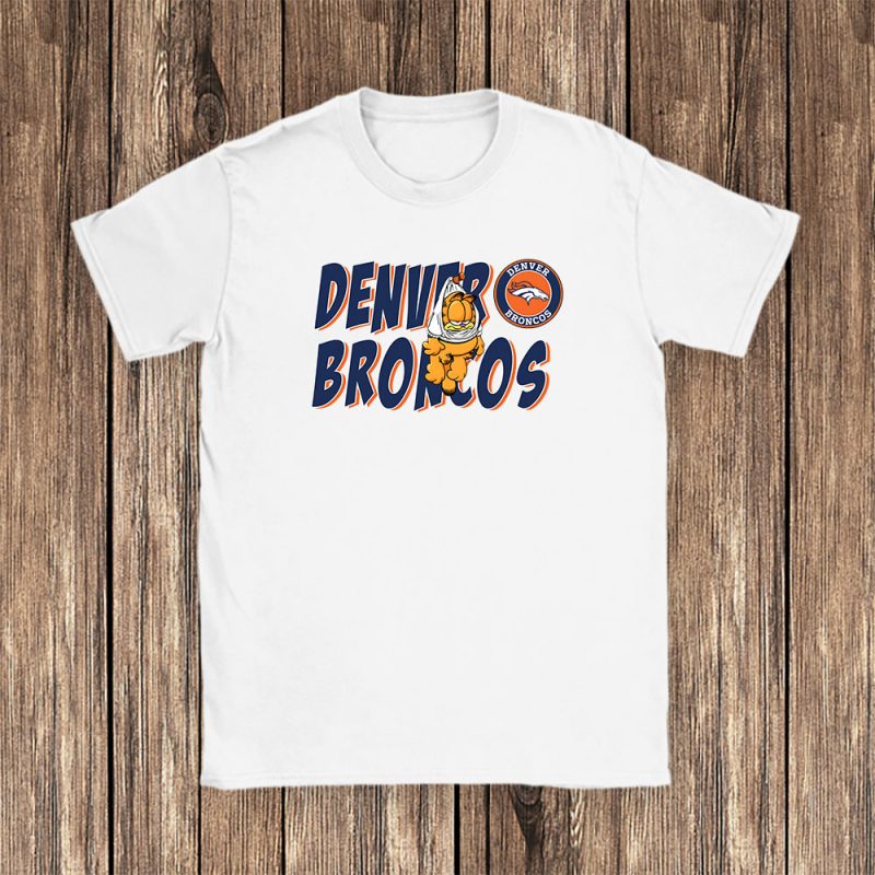 Garfiled X Denver Broncos Team X NFL X American Football Unisex T-Shirt TAT5728