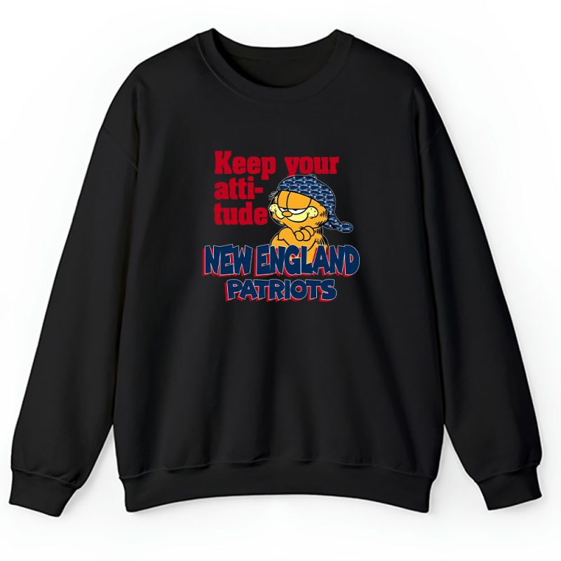 Garfiled X New England Patriots Team NFL American Football Unisex Sweatshirt TAS6775