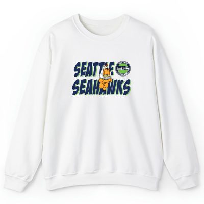 Garfiled X Seattle Seahawks Team X NFL X American Football Unisex Sweatshirt TAS5734