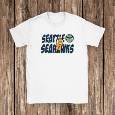 Garfiled X Seattle Seahawks Team X NFL X American Football Unisex T-Shirt TAT5734