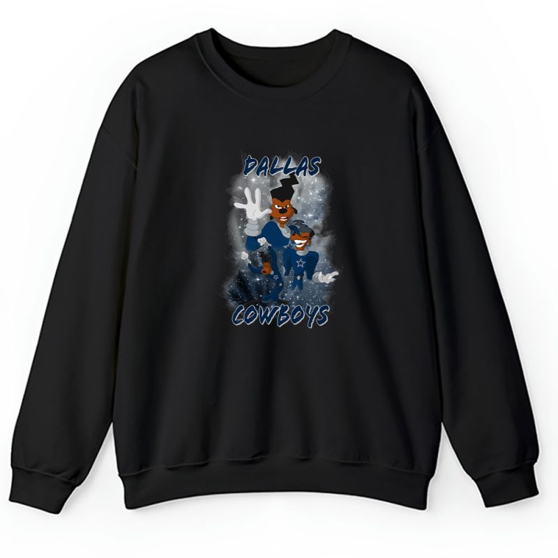 Goofy X A Goofy Movie X Powerline X Dallas Cowboys Team X NFL X American Football Unisex Sweatshirt TAS5767