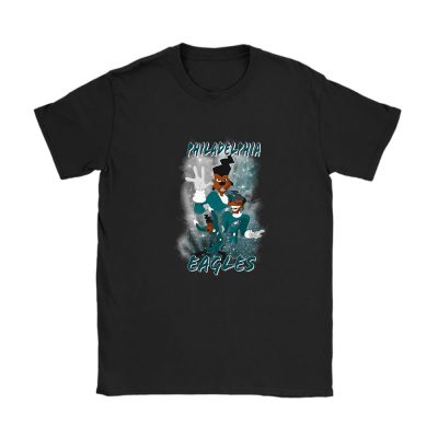 Goofy X A Goofy Movie X Powerline X Philadelphia Eagles Team X NFL X American Football Unisex T-Shirt TAT5772