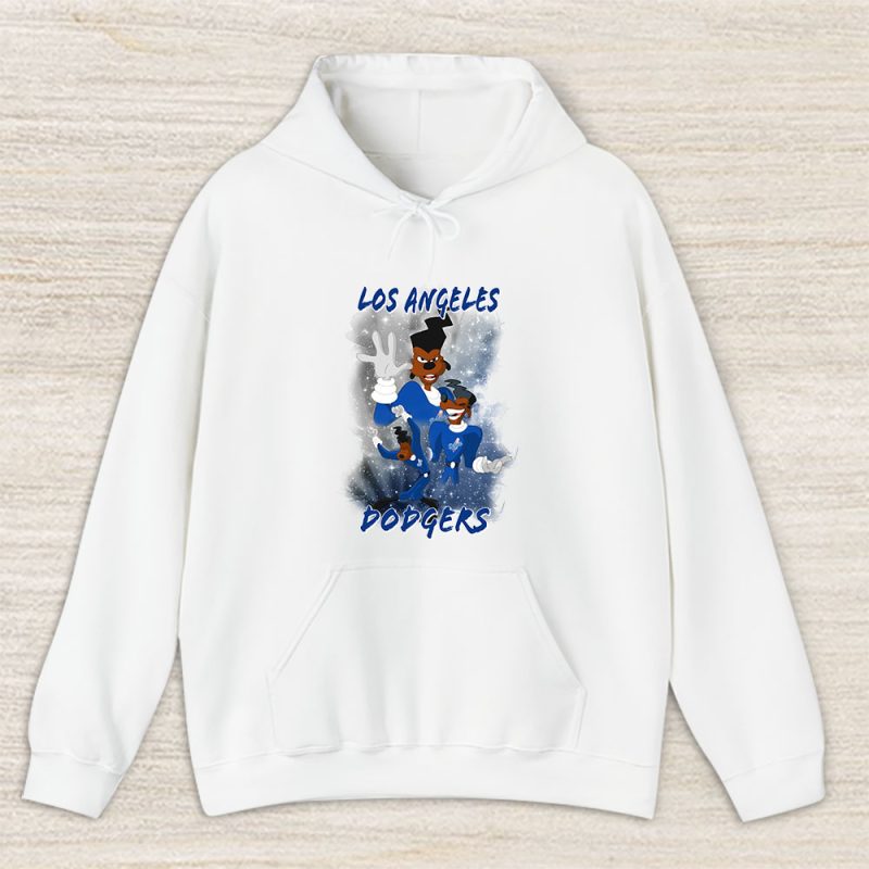 Goofy X Los Angeles Dodgers Team X MLB X Baseball Fans Unisex Hoodie TAH5749