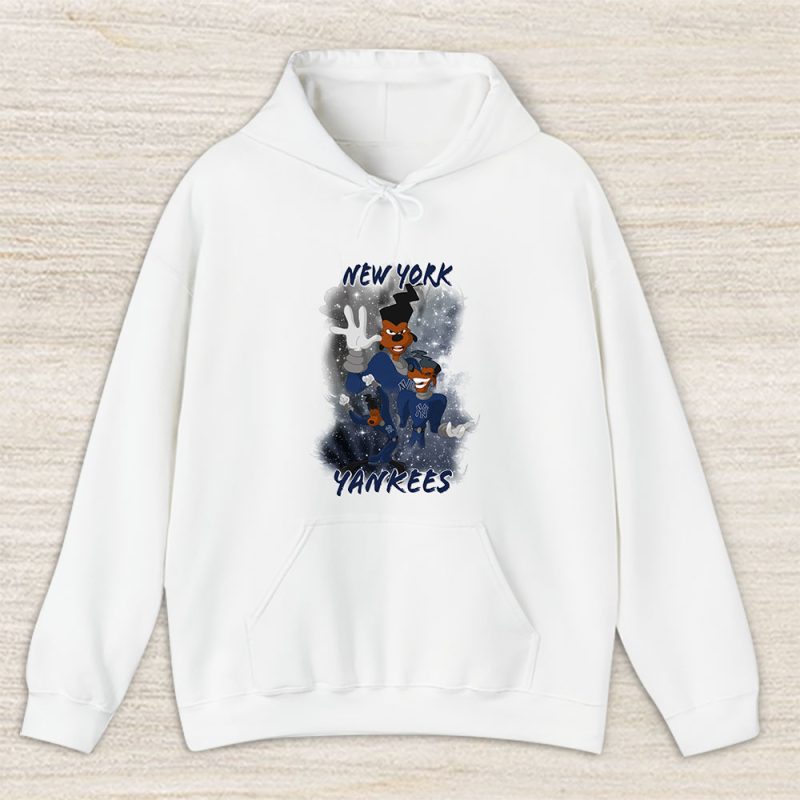 Goofy X New York Yankees Team X MLB X Baseball Fans Unisex Hoodie TAH5751