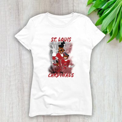 Goofy X St. Louis Cardinals Team X MLB X Baseball Fans Lady Shirt Women Tee TLT5644