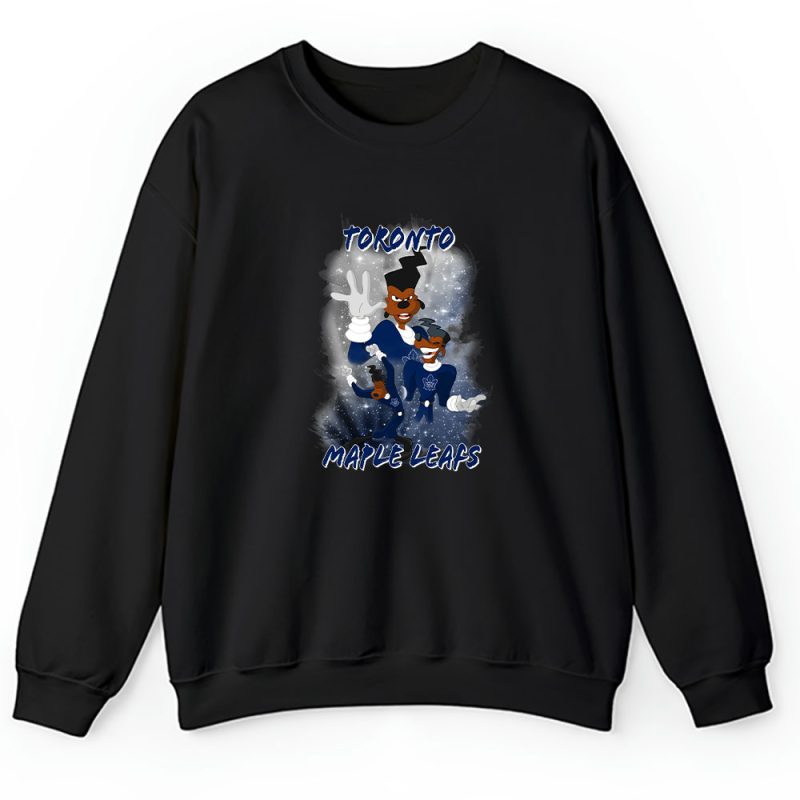 Goofy X Toronto Maple Leafs Team X NHL X Hockey Fan Unisex Sweatshirt TAS5784