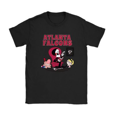 Grim Reaper X Atlanta Falcons Team NFL American Football Unisex T-Shirt Cotton Tee TAT7937
