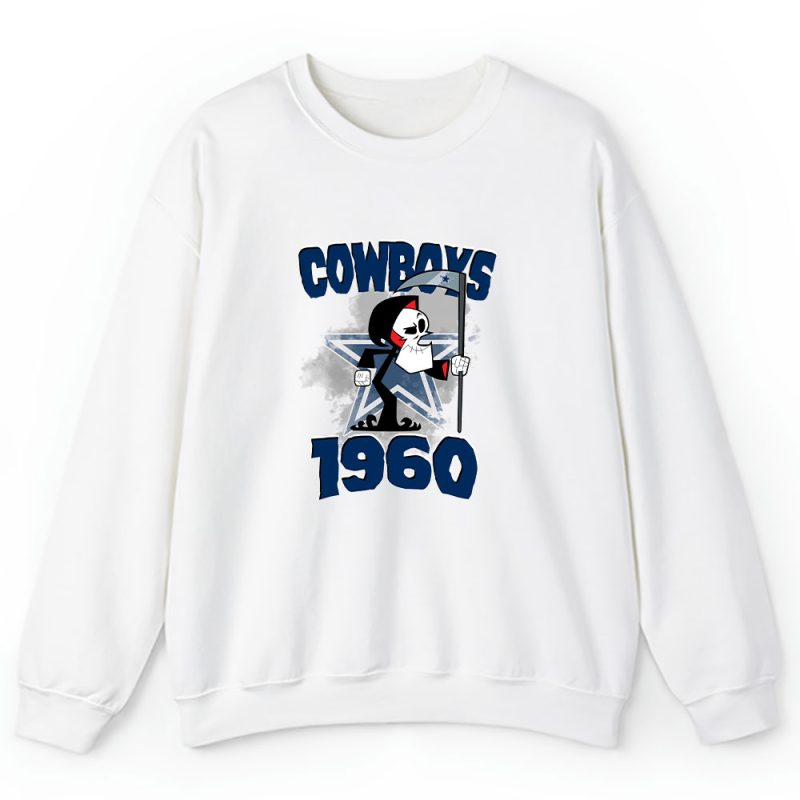 Grim Reaper X Dallas Cowboys Team NFL American Football Unisex Sweatshirt TAS5787