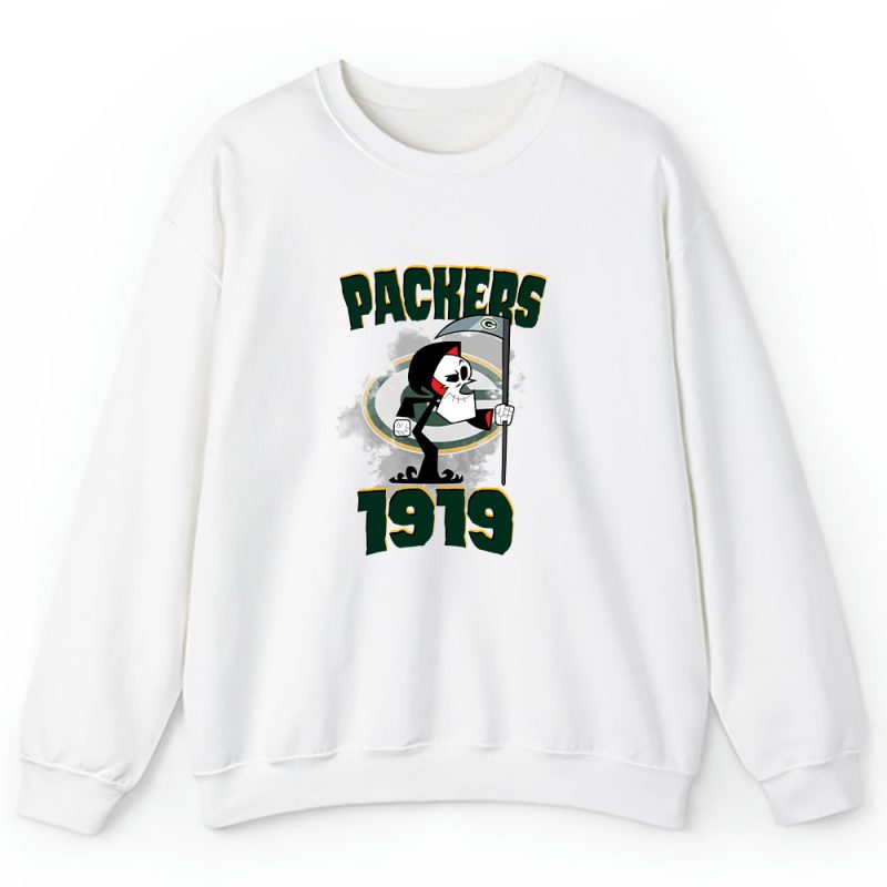 Grim Reaper X Green Bay Packers Team NFL American Football Unisex Sweatshirt TAS5789