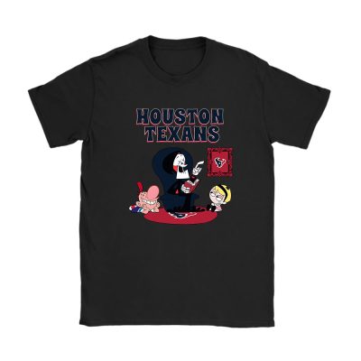 Grim Reaper X Houston Texans Team NFL American Football Unisex T-Shirt Cotton Tee TAT7948