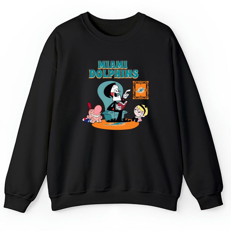 Grim Reaper X Miami Dolphins Team NFL American Football Unisex Sweatshirt TAS7955