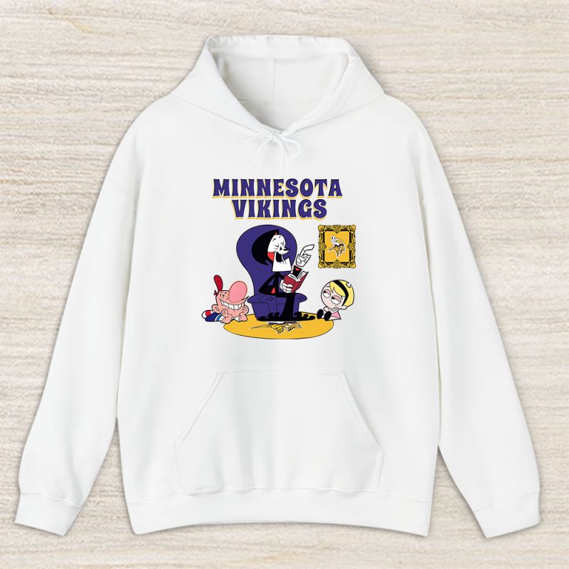 Grim Reaper X Minnesota Vikings Team NFL American Football Unisex Hoodie TAH7956