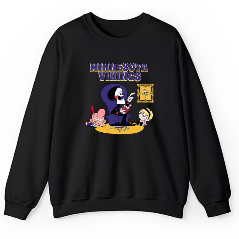 Grim Reaper X Minnesota Vikings Team NFL American Football Unisex Sweatshirt TAS7956