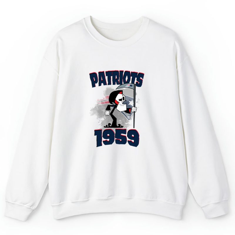 Grim Reaper X New England Patriots Team NFL American Football Unisex Sweatshirt TAS5790