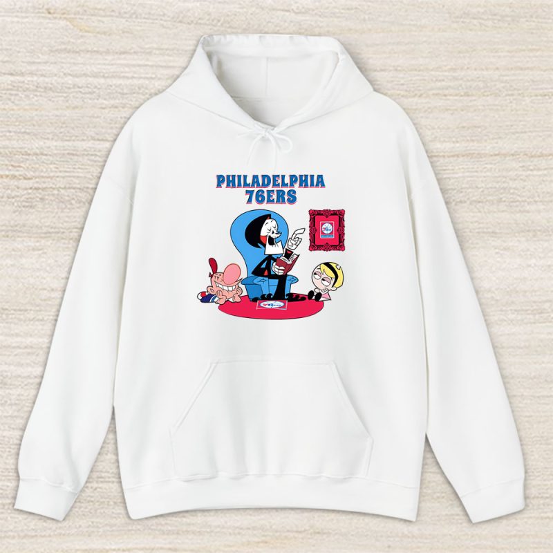 Grim Reaperx Philadelphia 76ers Team NBA Basketball Unisex Hoodie TAH7928