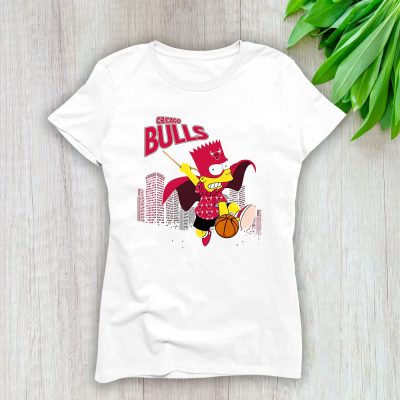 Homer Simpson X Chicago Bulls Team X NBA X Basketball Lady Shirt Women Tee TLT5688