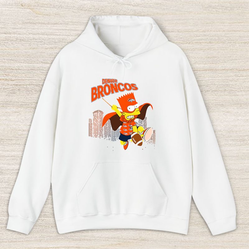 Homer Simpson X Denver Broncos Team X NFL X American Football Unisex Hoodie TAH5808