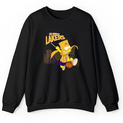 Homer Simpson X Los Angeles Lakers Team X NBA X Basketball Unisex Sweatshirt TAS5802