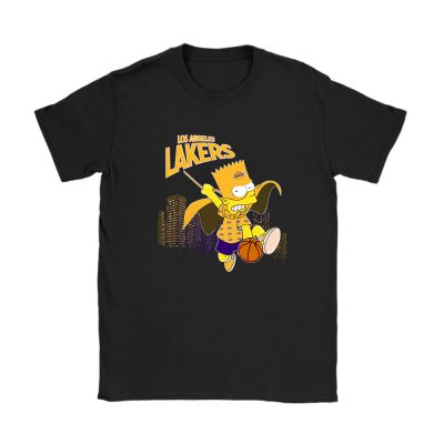 Homer Simpson X Los Angeles Lakers Team X NBA X Basketball Unisex T-Shirt TAT5802