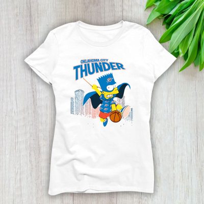 Homer Simpson X Oklahoma City Thunder Team X NBA X Basketball Lady Shirt Women Tee TLT5695