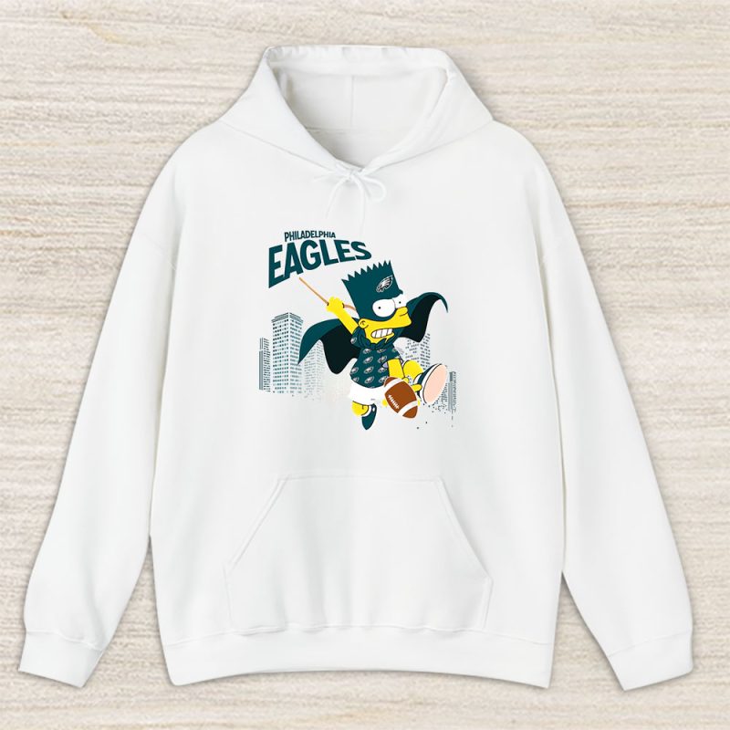 Homer Simpson X Philadelphia Eagles Team X NFL X American Football Unisex Hoodie TAH5812