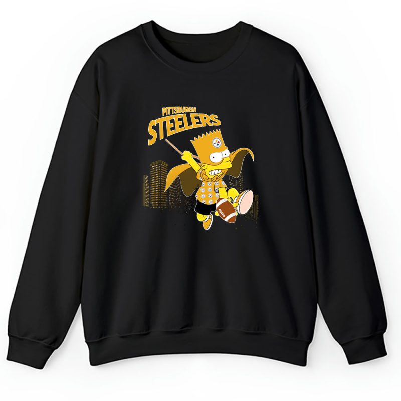 Homer Simpson X Pittsburgh Steelers Team X NFL X American Football Unisex Sweatshirt TAS5813