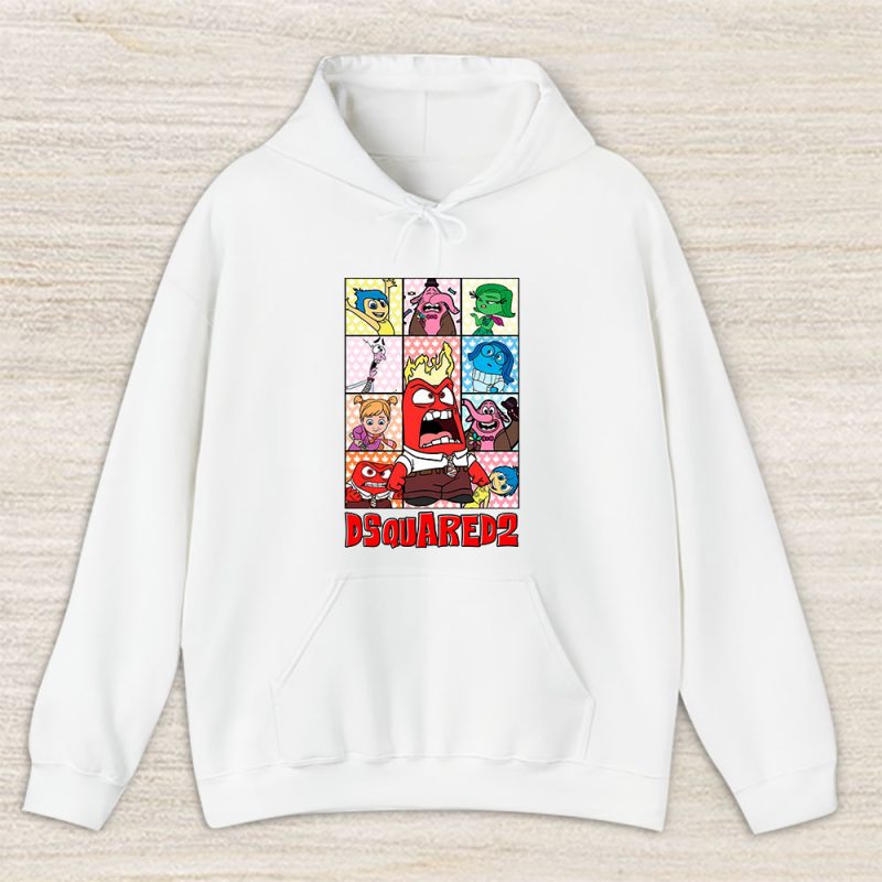 Inside Out Dsquared2 Unisex Hoodie TAH8189